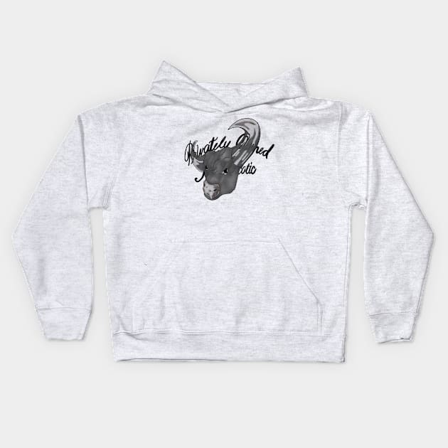 Private property Kids Hoodie by Trevor Durr Art